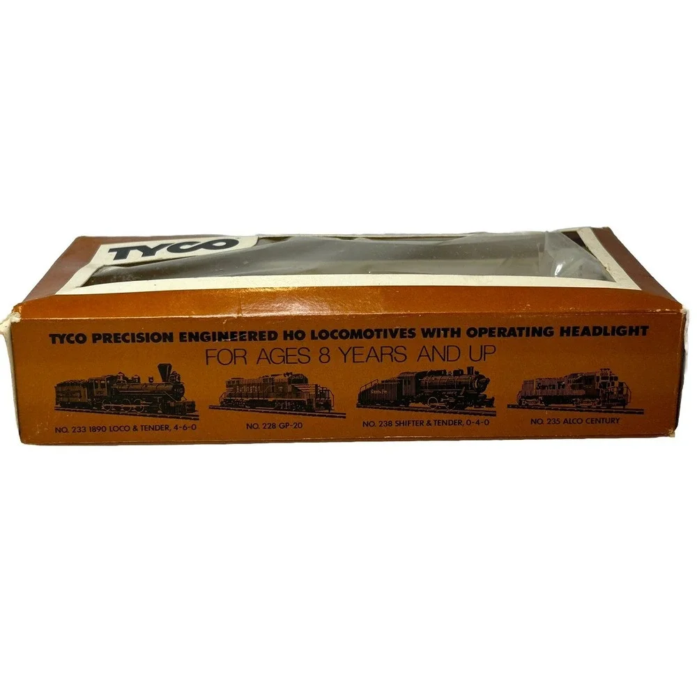 TYCO HO Virginian 4 Bay Hopper Car 344C Model Freight Train‎ Car With Box